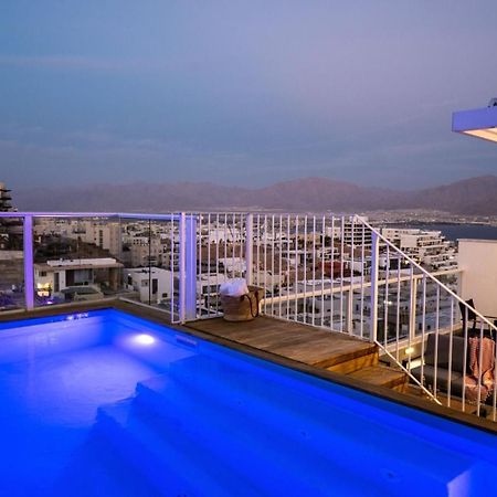 Apartmán Mountain And Sea View - Penthouse With Private Pool Ejlat Exteriér fotografie