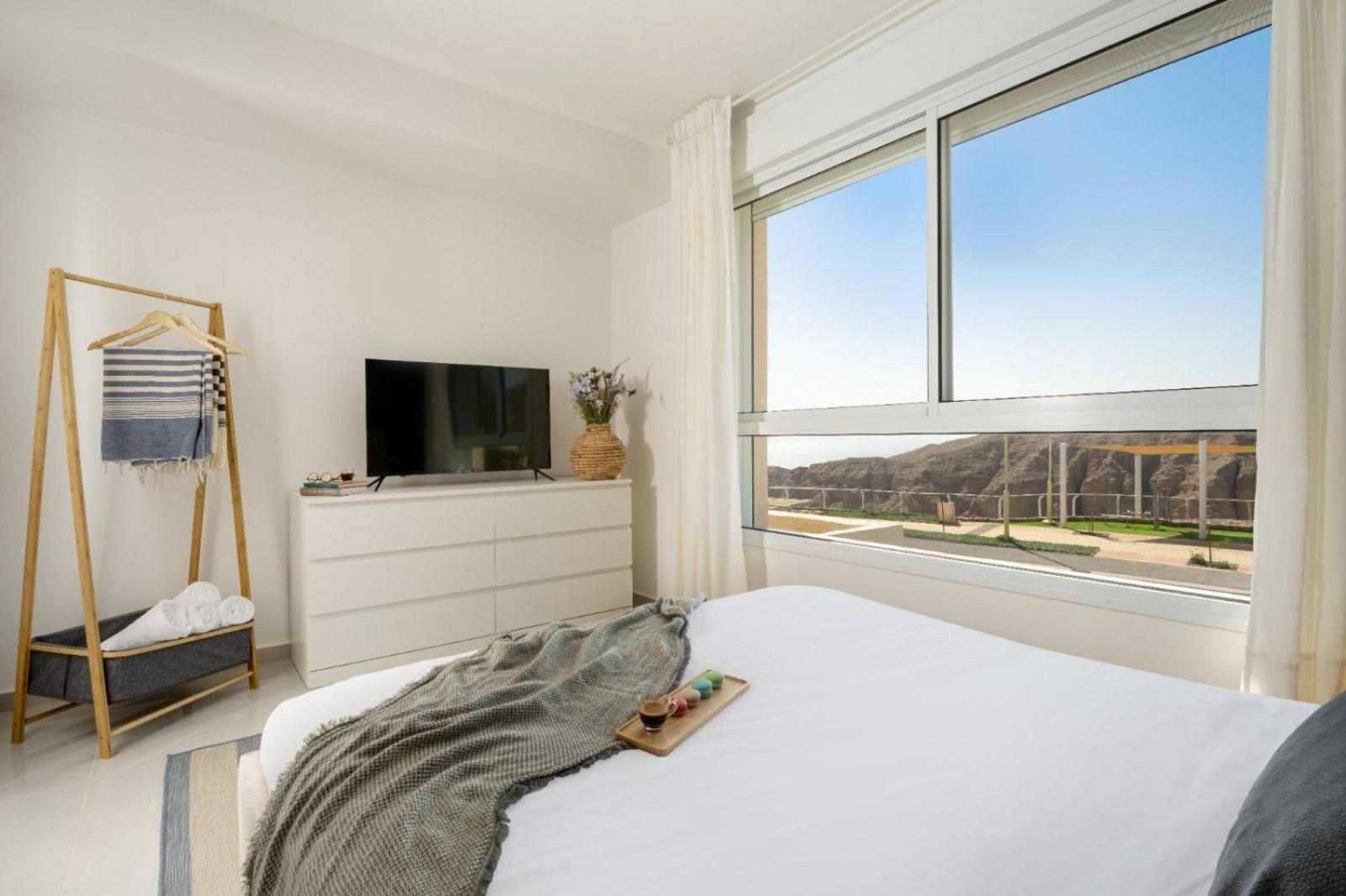 Apartmán Mountain And Sea View - Penthouse With Private Pool Ejlat Exteriér fotografie