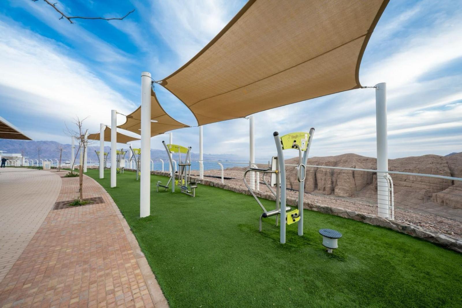 Apartmán Mountain And Sea View - Penthouse With Private Pool Ejlat Exteriér fotografie